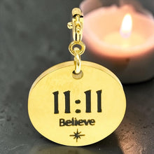 Load image into Gallery viewer, 1111 angel number charm 