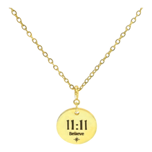 Load image into Gallery viewer, 1111 angel number necklace