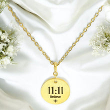 Load image into Gallery viewer, 1111 angel number necklace