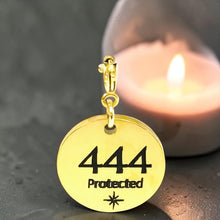 Load image into Gallery viewer, 444 angel number charm