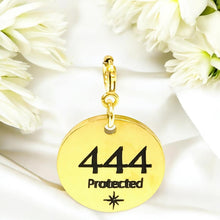 Load image into Gallery viewer, 444 angel number charm