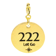 Load image into Gallery viewer, 222 angel number charm