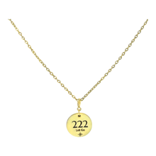 Load image into Gallery viewer, 222 angel number necklace 