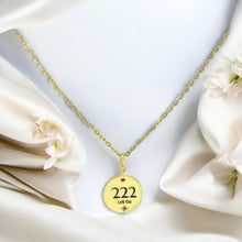 Load image into Gallery viewer, 222 angel number necklace 