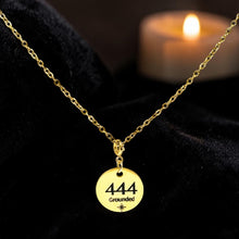 Load image into Gallery viewer, 444 angel number necklace 