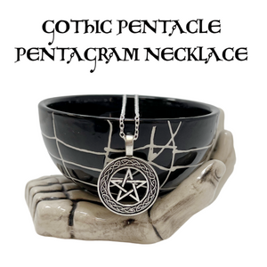 Celtic protection star necklace