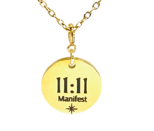 Load image into Gallery viewer, 1111 angel number necklace