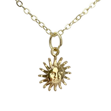 Load image into Gallery viewer, Happy sun necklace