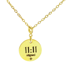 Load image into Gallery viewer, 1111 angel number necklace