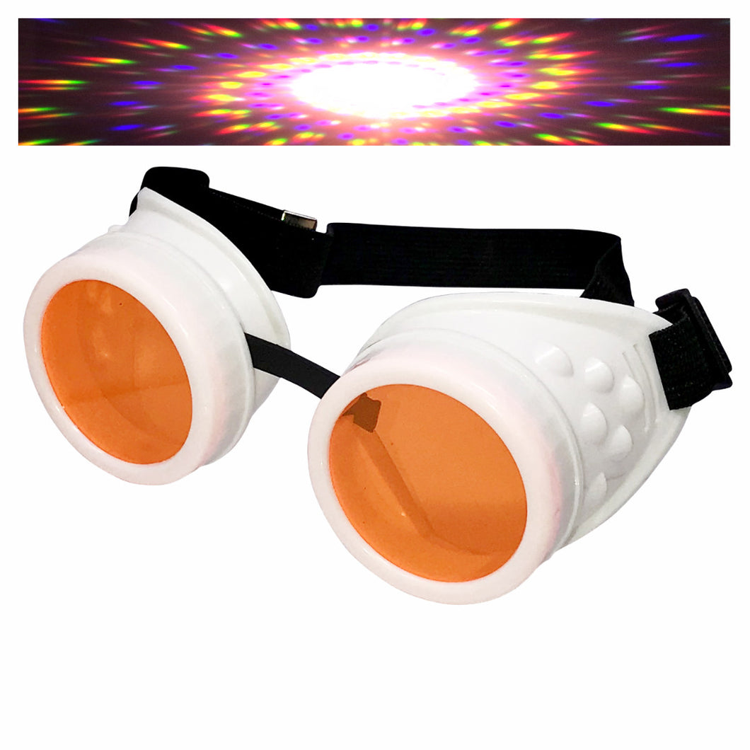 Diffraction Goggles Rave Wear Glasses UV Glow in the dark
