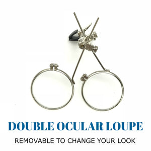 Steampunk Monocle Eyepatch Goggles- Rave Glasses, ocular loupes, Kaleidoscope lens