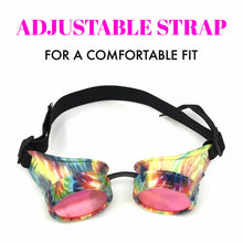 Load image into Gallery viewer, UV Glow rave goggles