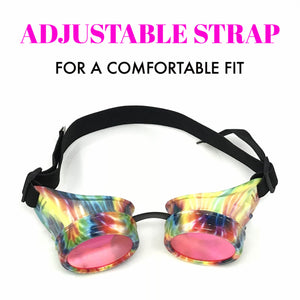 UV Glow rave goggles