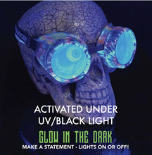 Load image into Gallery viewer, Diffraction Goggles Rave Wear Glasses UV Glow in the dark